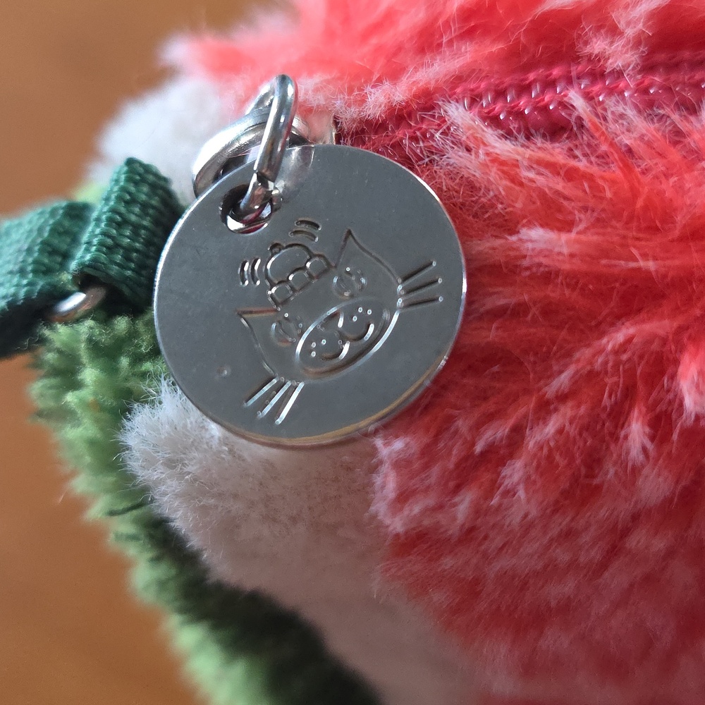 Jellycat Fuzzy Watermelon Slice Bag - Picture 5 of 7